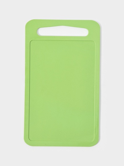 Доска разделочная Доляна, пластик, прямоугольная, 22×13 см, зелёная