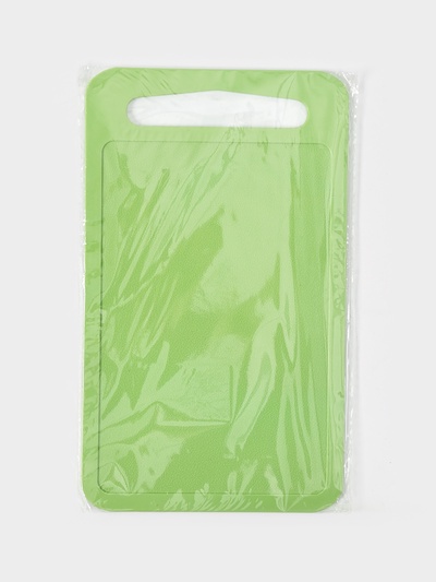 Доска разделочная Доляна, пластик, прямоугольная, 22×13 см, зелёная