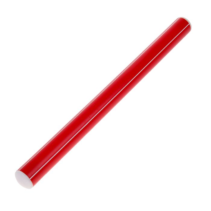 Палка гимнастическая 30 см, цвет красный - фото 1886185503
