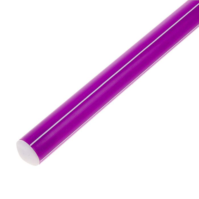 Палка гимнастическая 30 см, цвет: фиолетовый - Фото 1
