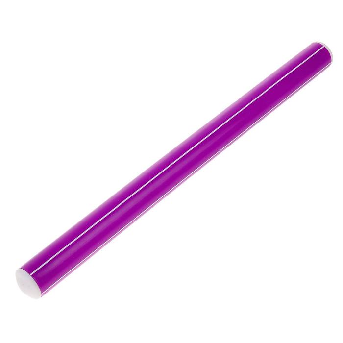 Палка гимнастическая 30 см, цвет фиолетовый - фото 1886185506
