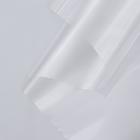 Плёнка для цветов прозрачная 0.8×13.6 м, 400 г, 40 мкм - Фото 2