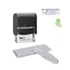 Штамп автоматический самонаборный COLOP Printer С20-SET Compact, 4 строки, 1 касса, чёрный - Фото 1