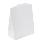 Пакет крафт бумажный фасовочный, прямоугольное дно 26 х 15 х 34 см - фото 317888759