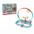 Детский автотрек «Гонка по кольцевой», работает от батареек, 32 детали - Фото 1