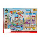 Детский автотрек «Гонка по кольцевой», работает от батареек, 32 детали - Фото 2