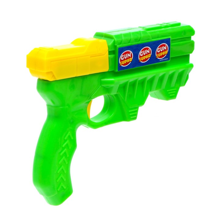 Пистолет «Бластер», стреляет мягкими пулями, цвета МИКС - фото 1912014291