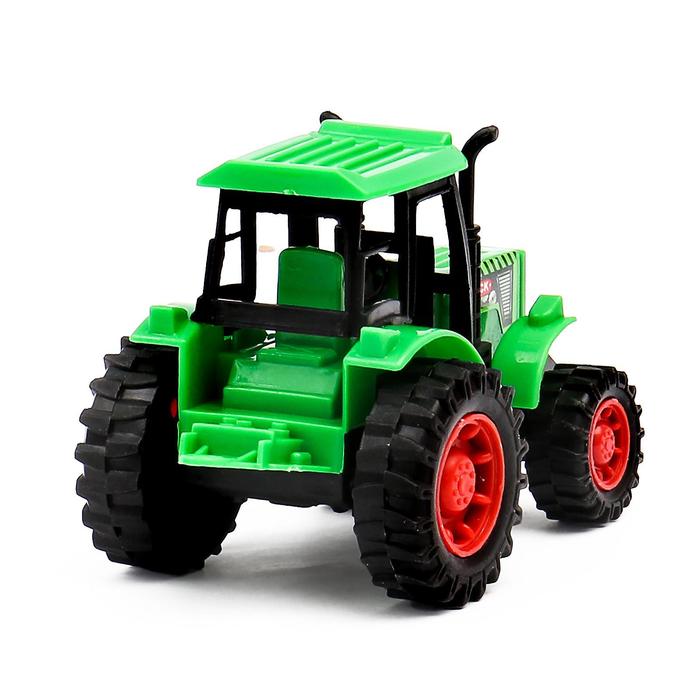 Трактор инерционный «Фермерский», цвета МИКС - фото 1905354671