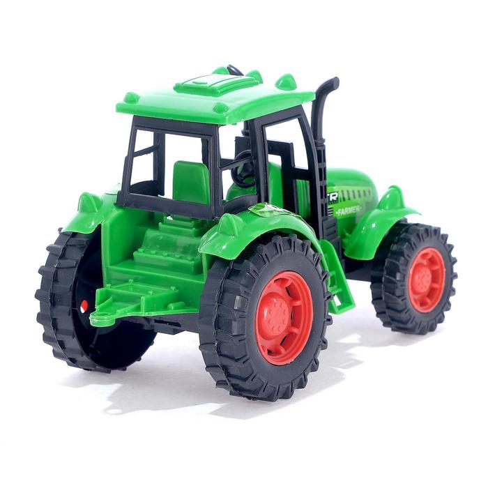 Трактор инерционный «Фермерский», цвета МИКС - фото 1911200021