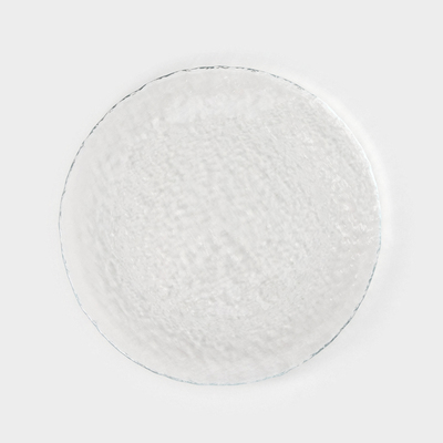 Тарелка Paşabahçe Haze, d=19 см, стекло, прозрачная