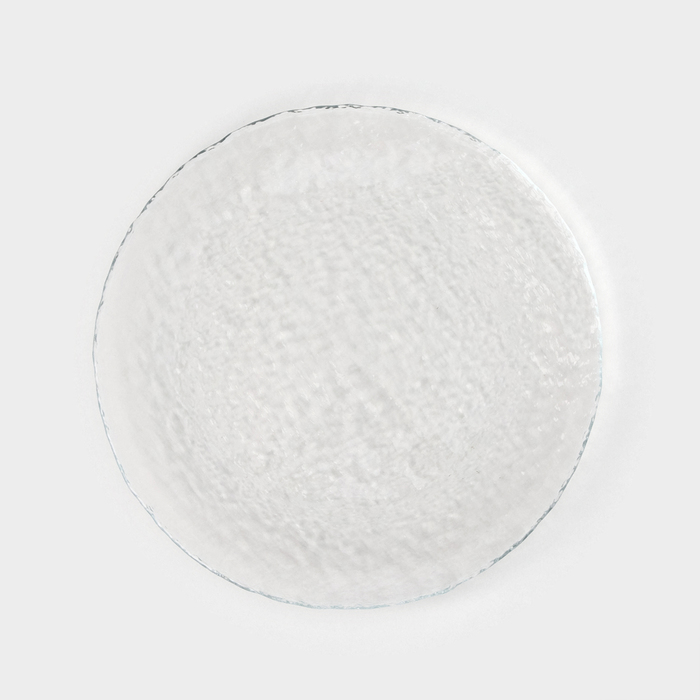 Тарелка Paşabahçe Haze, d=19 см, стекло, прозрачная - Фото 1