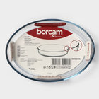 Форма Paşabahçe Borcam, 2.4 л, 30.3×21.3 см, для СВЧ, стекло, прозрачная - Фото 10