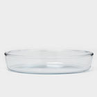 Форма Paşabahçe Borcam, 2.4 л, 30.3×21.3 см, для СВЧ, стекло, прозрачная - Фото 3