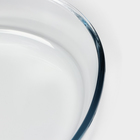 Форма Paşabahçe Borcam, 2.4 л, 30.3×21.3 см, для СВЧ, стекло, прозрачная - Фото 5