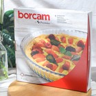 Форма круглая для запекания и выпечки из жаропрочного стекла Borcam, 2,6 л, рифлёная - Фото 5
