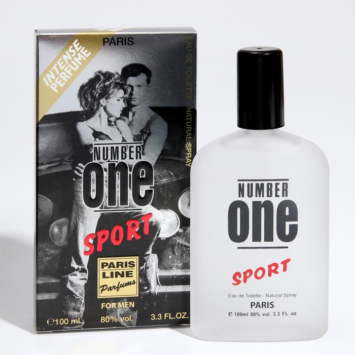 Туалетная вода мужская Number One Sport Intense Perfume, 100 мл - фото 1896530280