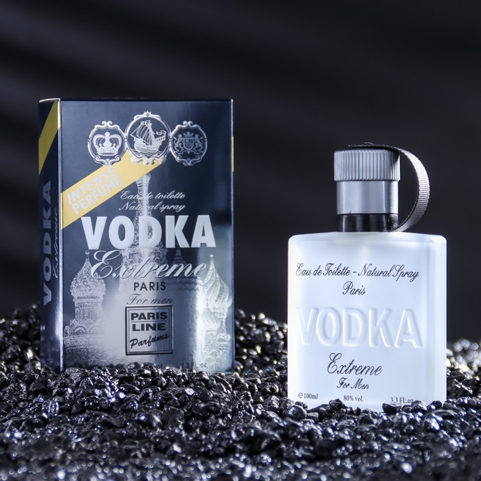 Туалетная вода мужская Vodka Extreme Intense PerfumeD, 100 мл - Фото 1
