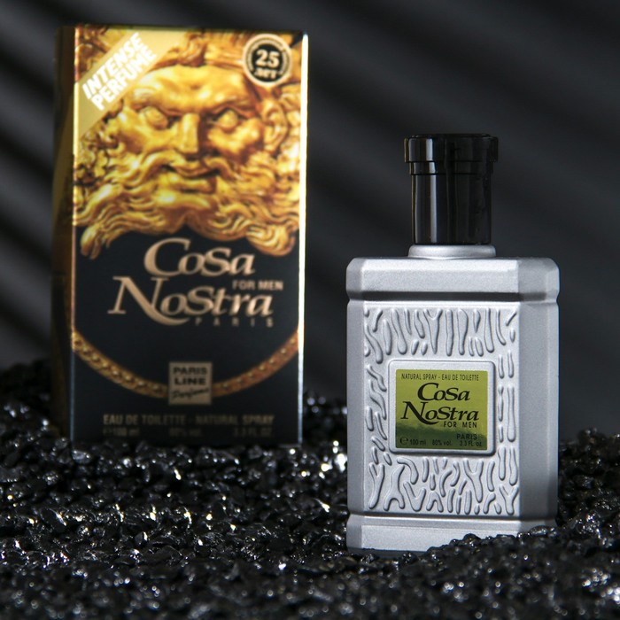 Туалетная вода мужская Cosa Nostra Intense Perfume, 100 мл - Фото 1