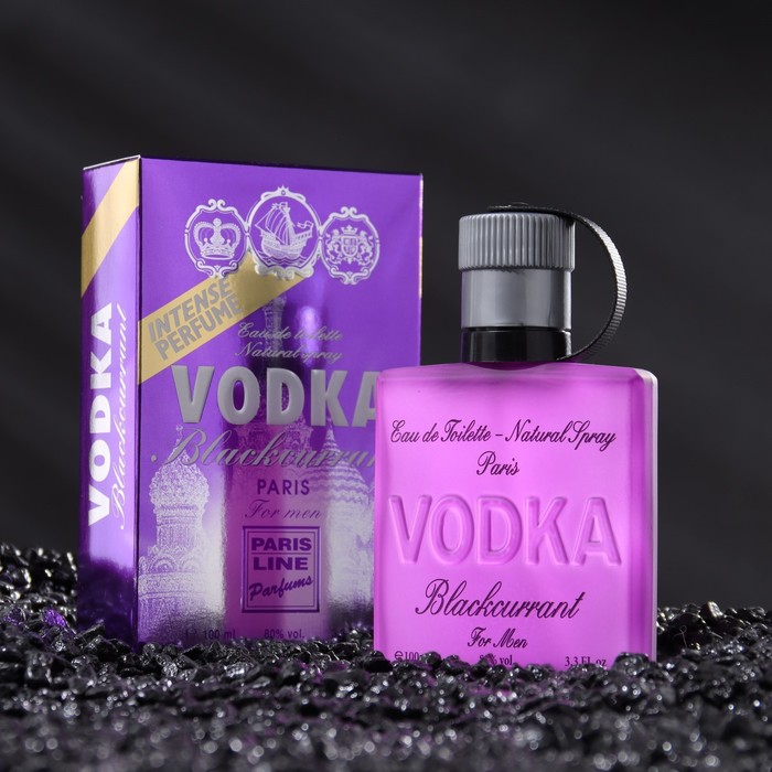 Туалетная вода мужская Vodka Blackcurrant Intense PerfumeD, 100 мл - Фото 1