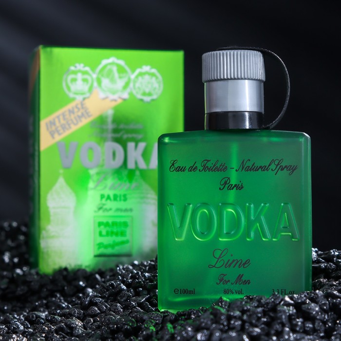 Туалетная вода мужская Vodka Lime Intense PerfumeD, 100 мл - Фото 1
