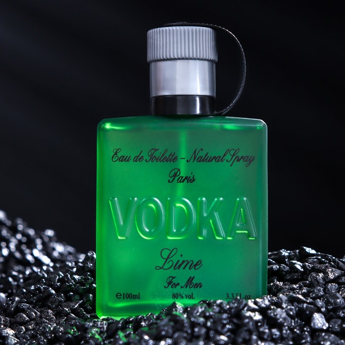 Туалетная вода мужская Vodka Lime Intense PerfumeD, 100 мл - фото 1896530326