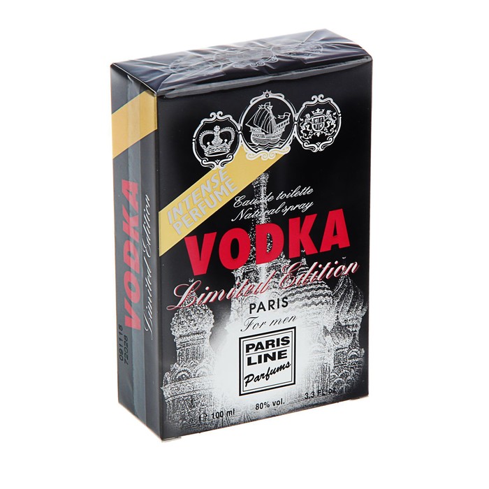 Туалетная вода мужская Vodka Limited Edition Intense Perfume, 100 мл - фото 1898005577