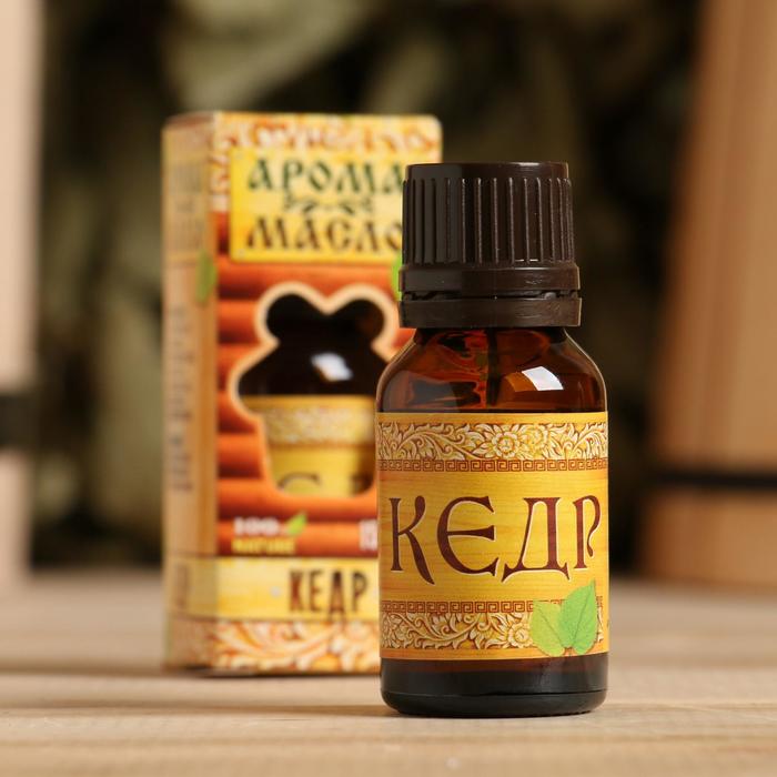 Эфирное масло для бани и сауны «Кедр» 15 мл - Фото 1