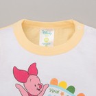 Футболка с длинным рукавом детская "Дисней беби: Медвежонок Винни и друзья", рост 68-74 (48) см, 6-9 мес, 100% хлопок - Фото 2