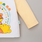 Футболка с длинным рукавом детская "Дисней беби: Медвежонок Винни и друзья", рост 98-104 (60) см, 3 года, 100% хлопок - Фото 5