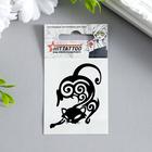 Татуировка на тело "Кошка" 5,3х6,3 см - Фото 1