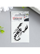 Переводная тату на тело «Знак зодиака: Скорпион», 5.3×6.3 см - Фото 2