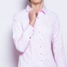 Рубашка женская, размер 52, цвет розовый - Фото 4