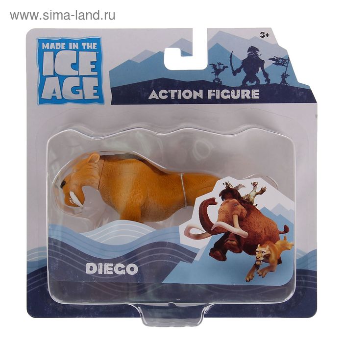 Фигурка «Ледниковый период 4», 1 фигурка, подвижная в блистере, МИКС - Фото 1
