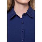 Блузка женская с длинным рукавом (905-132185), размер 40, цвет тёмно-синий - Фото 4