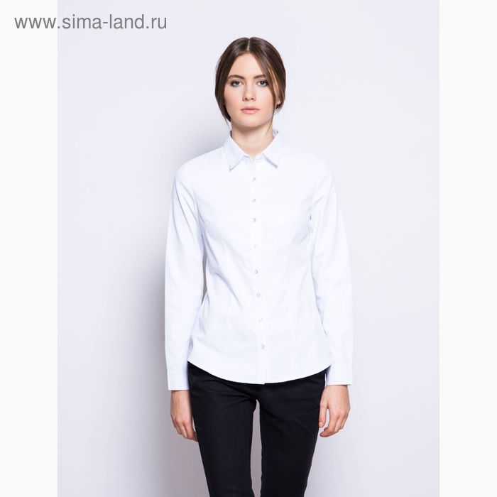Рубашка женская, цвет белый, размер 50 - Фото 1