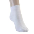 Носки женские, размер 25 (размер обуви 38), цвет белый 12230 - Фото 1