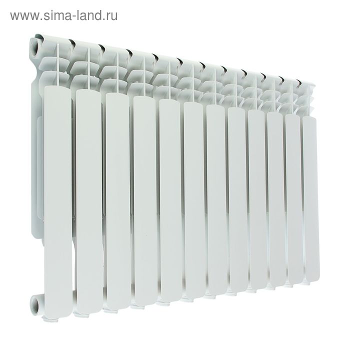 Радиатор алюминиевый Oasis, 500 х 70 мм, 12 секций - Фото 1