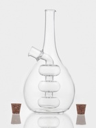 Бутылка для соусов и масла 2 в 1 «Фьюжн. Спираль», 450/50 мл, 11.5×9×17.5 см, стекло, прозрачная - Фото 3