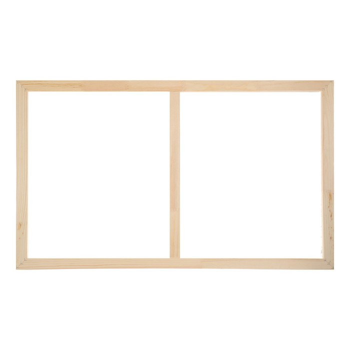 Подрамник для холста Calligrata, 1.8×60×100 см, ширина рамы 36 мм, сосна - Фото 1