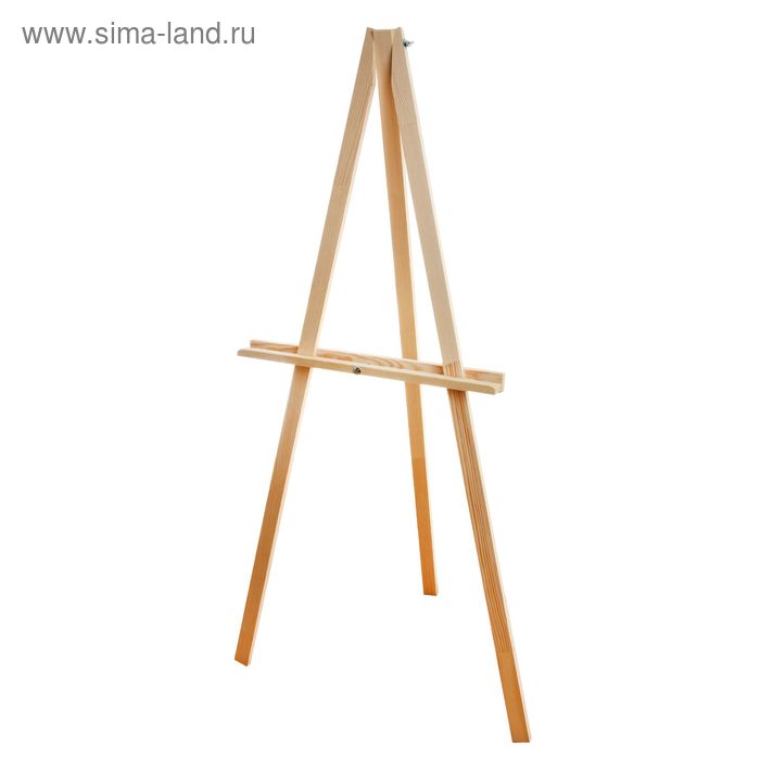 Мольберт демонстрационный напольный «Тренога», 140×6 0×55 см (профиль 36×18 мм)