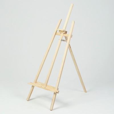 Мольберт тип «Лира» 145×52 см, с бегунком, неокрашенное дерево, Calligrata