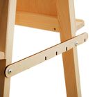 Мольберт тип «Хлопушка», двусторонний, 120 х 60 х 65 см, планшет 60 х 60 см, неокрашенное дерево, Calligrata - Фото 2