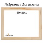 Подрамник для холста Calligrata, 1.8×40×50 см, ширина рамы 36 мм, сосна - Фото 1