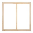Подрамник для холста Calligrata, 1.8×70×70 см, ширина рамы 36 мм, сосна - Фото 2