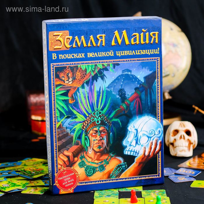 Настольная игра стратегическая "Земля Майя" - Фото 1