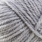 Пряжа для вязания спицами, крючком «Пехорский текстиль. Мериносовая», 50% мериносовая шерсть, 50% акрил, 200 м/100 г, (386 св. серый меланж) - Фото 8