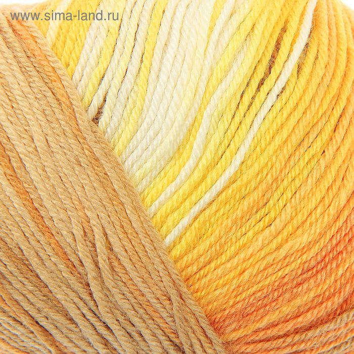 Пряжа "Baby Wool Batik" 40% шерсть, 40% акрил, 20% бамбук 175м/50гр (4797) - Фото 1