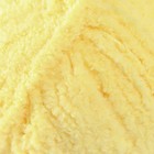 Плюшевая пряжа для вязания спицами, крючком ALIZE, Softy, 100% микрополиэстер, 115 м/50 г, (187 лимонный) - Фото 3