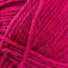 Пряжа "Народная" 30% шерсть, 70% акрил объёмный 220м/100гр (439-Малиновый) - Фото 3