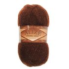 Пряжа "Angora Gold Simli" 75% акрил, 20% шерсть, 5% металлик 500м/100гр (26 коричн.) - Фото 2